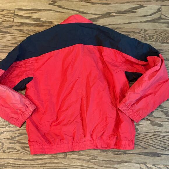 Vintage Doritos Jacket Men’s XL Red Nylon Windbreaker LA Loving Embroidered Logo - Picture 3 of 10